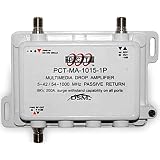 Buy 1-Port Bi-Directional Cable TV HDTV Amplifier Splitter Signal Booster with Passive...