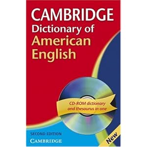 Cambridge Dictionary of American English Paperback with CD-ROM