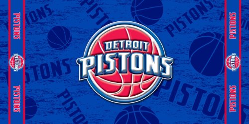 NBA Detroit Pistons Fiber Reactive Beach Towel