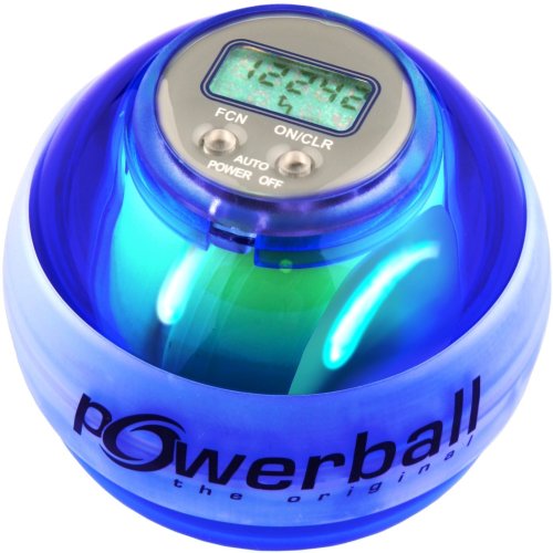 Powerball the original&reg; Max Blau, mit Digital-Drehzahlmesser und 6 LEDs Preisvergleich