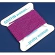 Purple Griffin Nylon Bead Cord Beading Thread Part 2yds