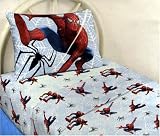 Spider-Man 3 Movie Sheet Set - Twin 100% Cotton Flannel SpiderMan Sheets