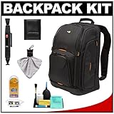 Case Logic Digital SLR Camera Backpack Case (Black) (SLRC-206) + Accessory  ....