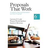 proposals that work a guide for planning dissertations and grant proposals