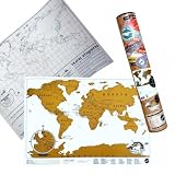 Luckies Travel Scratch Map