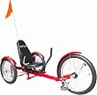 Triton Pro Tri-501R Ultimate Three-Wheeled Cruiser - Red