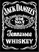 Jack Daniel's Whiskey Old No. 7 Label Car Bumper Sticker Decal 4.5