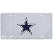 Dallas Cowboys Diamond Laser License Plate