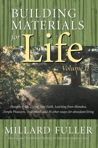 Building Materials for Life, Vol. II