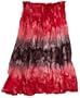 Amy Byer Girls 7-16 Knit Bohemian Fashion Skirt,Fuchsia Shadow,Large
