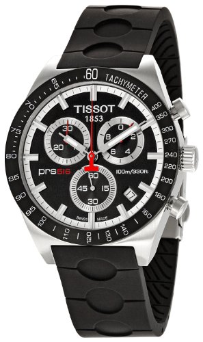 Tissot Men's TIST0444172705100 PRS 516 Black Dial Watch