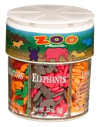 Dean Jacobs 4 Zoo Accents, Regular, 0.60-Ounce Jars (Pack of 4)