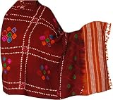 Shawls Wraps Tie & Dye in Wool Fabric Womens Dress (tdswl326)