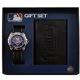 Game Time MLB-WWG-PHI Philadelphia Phillies Watch and Wallet Gift Set