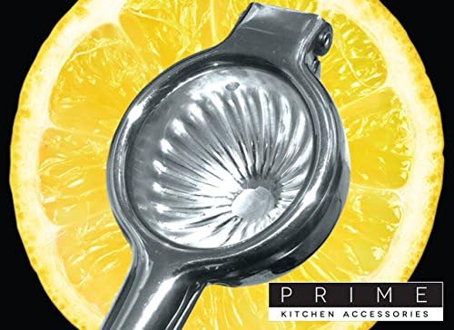 Prime Kitchen Accessories Stainless Steel Manual Lemon Squeezer for Maximal Yellow