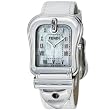 Fendi Womens F371144 B Fendi White Textured Leather Strap Watch from Fendi