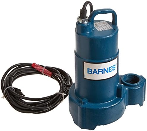 Crane Pumps 112548 Manual Sump Pump, 1/3 hp, Blue