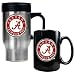 Alabama Crimson Tide NCAA Stainless Travel Mug And Ceramic Mug Set