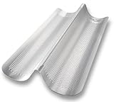 (%&( Best choice) USA Pans 2-Well Perforated Italian Loaf Pan coupon codes