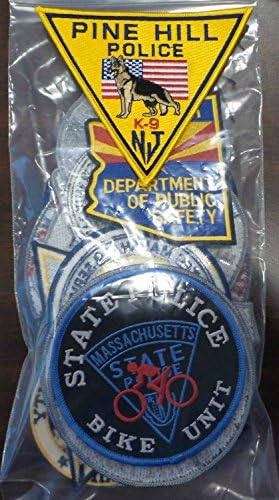 25 Assorted Police Patches