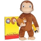  : Curious George Brave Monkey Huggable Plush with DVD