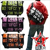 RICKブラック×4カラーメッセンジャーバッグ