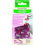 Clover Wonder Clips, Red, 50-Pack