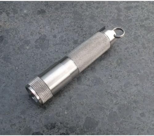 DQG XPG2 R5 Stainless Steel Tiny LED Flashlight COOL white