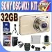 Sony Cyber-shot DSC-WX1 Gold w/32GB Memory + Extended Life Battery + Ac/Dc Rapid Charger + Deluxe Case w/Strap + Accessory Saver Bundle!