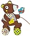 Woodours Pull-Along Bear