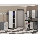 UltiMate Garage System 7 Piece 9' Starter Unit in Starfire Pearl