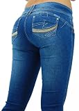 U-Turn Style 363 Brazilian and Colombian butt lifter (Levanta Cola) skinny leg fashion stretch denim