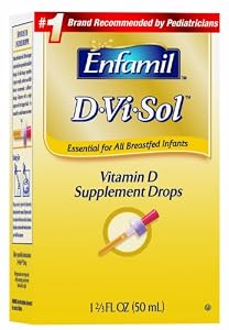 Enfamil D-Vi-Sol Vitamin D Supplement Drops, 50 mL