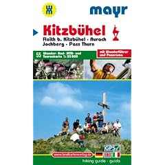 Kitzb�hel 1 : 25 000: Wander-, Rad-, MTB- und Tourenkarte mit Wanderf�hrer und Panorama. GPS-geeignet