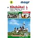 Kitzb�hel 1 : 25 000: Wander-, Rad-, MTB- und Tourenkarte mit Wanderf�hrer und Panorama. GPS-geeignet