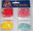 Disney Pin Backs~ Exclusive Theme Parks Edition (Cinderella's Slipper, Minnie's Bow, Pink Heart, Princess Crown)