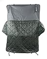 Dog Car Seat Cover for Pets with Seat Anchors for Cars, Trucks, Suvs and Vehicles with Bonus Collapsible Travel Bowls for Food and Water with Free Safety Harness Seat Belt Included, Beige