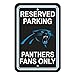Fremont Die NFL Carolina Panthers Team Sign, 12
