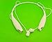 Generic Bluetooth Stereo Headset Wireless Earphone Music Cell Phone Headsets Sport Headphone for Lg Iphone Samsung Hbs 730 White