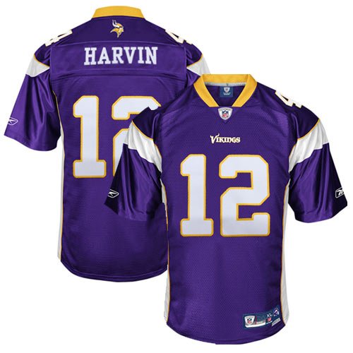 Reebok Minnesota Vikings Percy Harvin Premier Jersey Large
