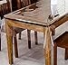 DiamondHome Clear_Transparent Tablecloth Heavy Duty Kitchen Table TOP Cover Water Proof Hard Plastic Vinyl Spills Protector (60