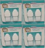8 x Multi purpose locks (2 in each packet)