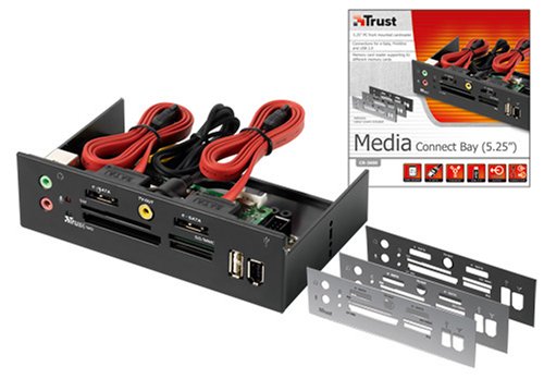 Trust CR-3600 5,25 Media Connect Bay Kartenlesegerät