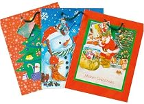 Christmas Gift Bags 18cm X 22cm 6/Pack (251319)