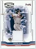 Chipper Jones 2004 Donruss Throwback Threads Jersey Serial #126/250