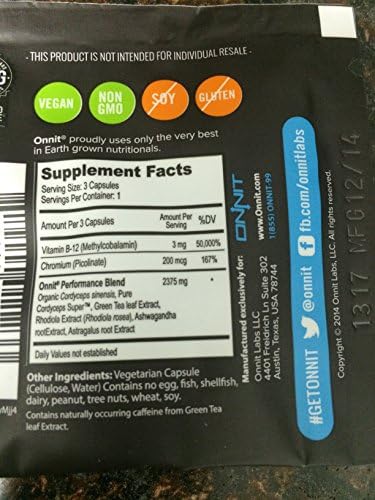 Onnit Shroom Tech Sport 10 packets/3 caps per pkt
