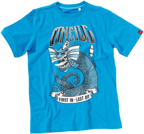 O\'Neill Kinder Oberteil DUNGEONS SHORT SLEEVES, Turchese Blue, 152 Preisvergleich