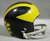 Michigan Wolverines 1958-1968 Throwback Replica Mini Helmet