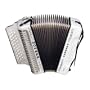 Hohner HA3522WPGCF, Corona II Classic Accordion in White Pearl