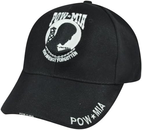 Pow Mia You Are Not Forgotten Hat Cap Prisoner of War Adjustable Military Velcro
